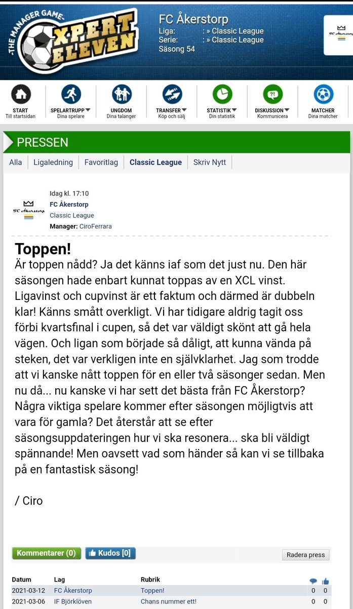 xpertciro's tweet photo. The double! 🏆🏆
Preston North End was first in 1888/1889, now we can join the club.. 🤭
#xperteleven #fcåkerstorp https://t.co/7xG9x77aId