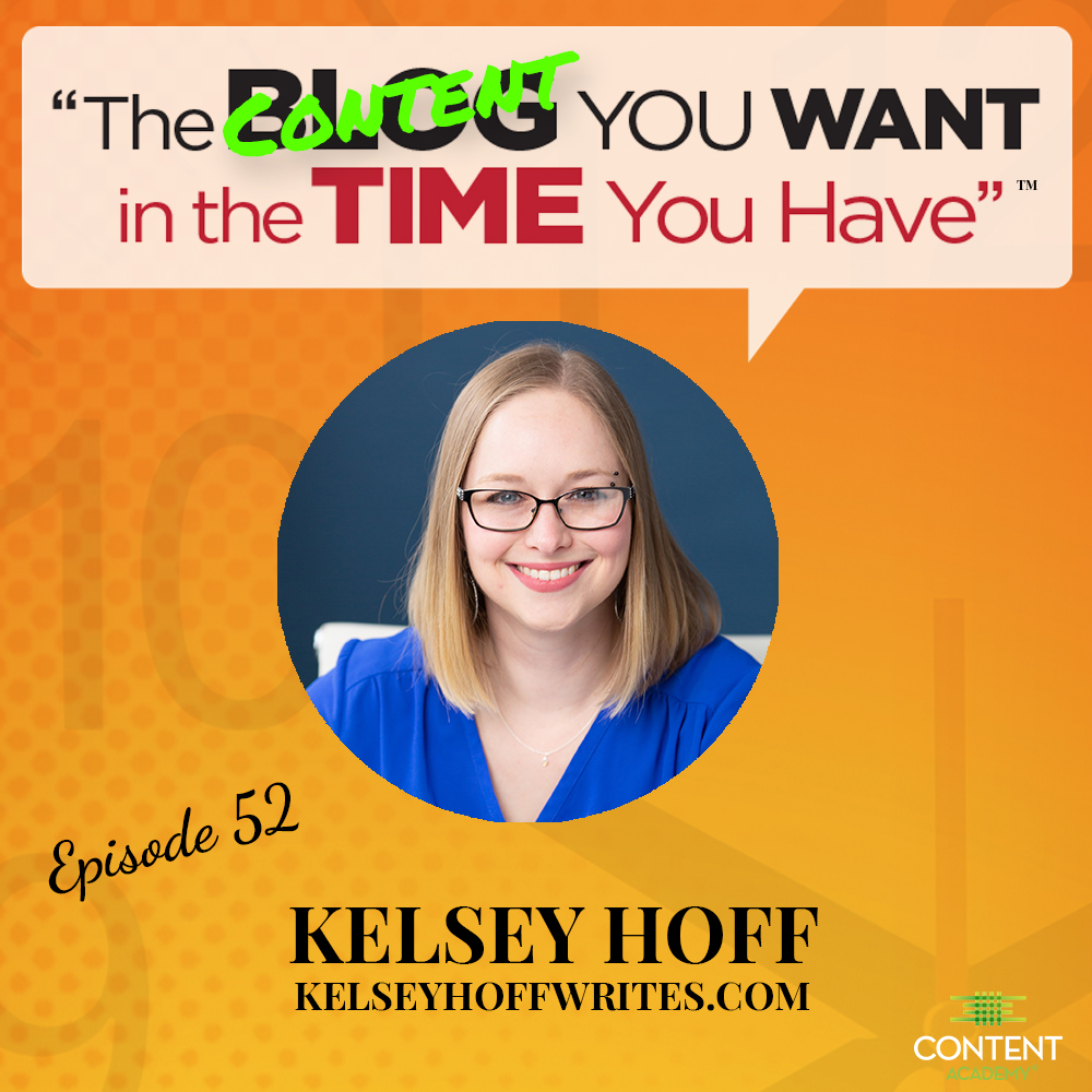 Catch <a href="/KelseyHWrites/">Kelsey Hoff</a> on the <a href="/BlogYouWant/">Blog You Want In the Time You Have Podcast</a>! Listen in for #bloggingtips and great ideas for how to #Journaling to blogging:  blogyouwant.com/52-kelsey-hoff…