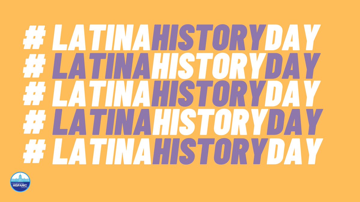On #LatinaHistoryDay, we celebrate all the Latinas, past and present, who continue to be forces to be reckoned with as they pave the way for younger generations. 

We must ensure that they are always represented and heard.