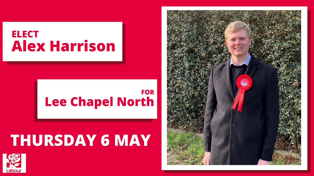 BasildonLabour's tweet image. Alex Harrison will be fighting to keep Lee Chapel North, Labour in this year’s local elections. Alex is Basildon born and bred and will fight for young people’s futures on the council. #LabourHold