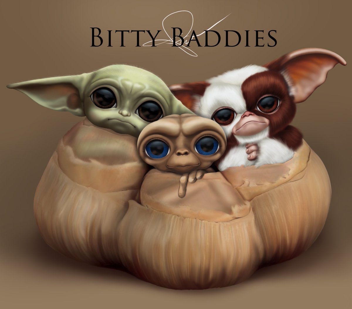 bittybaddies's tweet photo. #et #grogu #thechild #mandlorian #gizmo #gremlins #alienbabies #bittybaddies #bigeyes https://t.co/mRXNdsbfqy