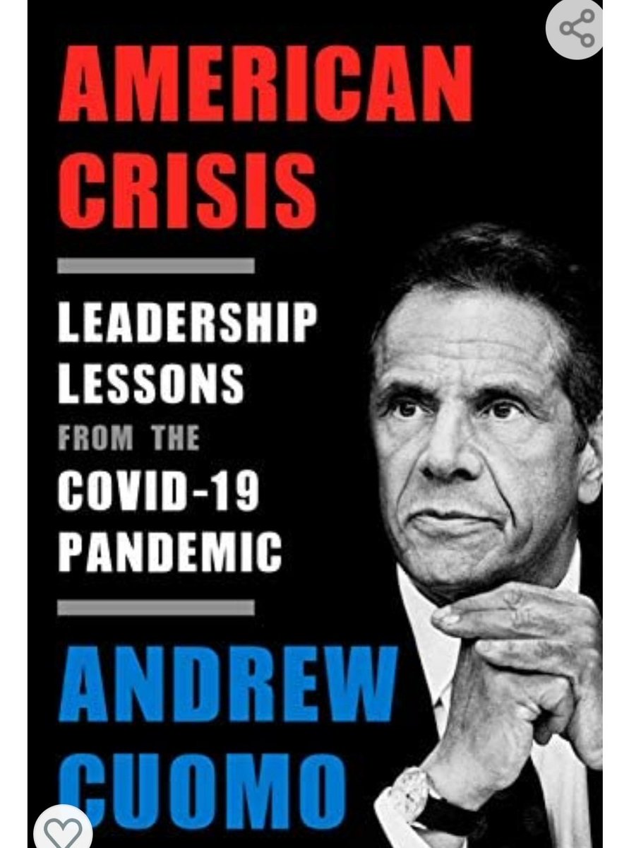 Remember when Andrew Cuomo wrote this book on leadership a few months ago?
