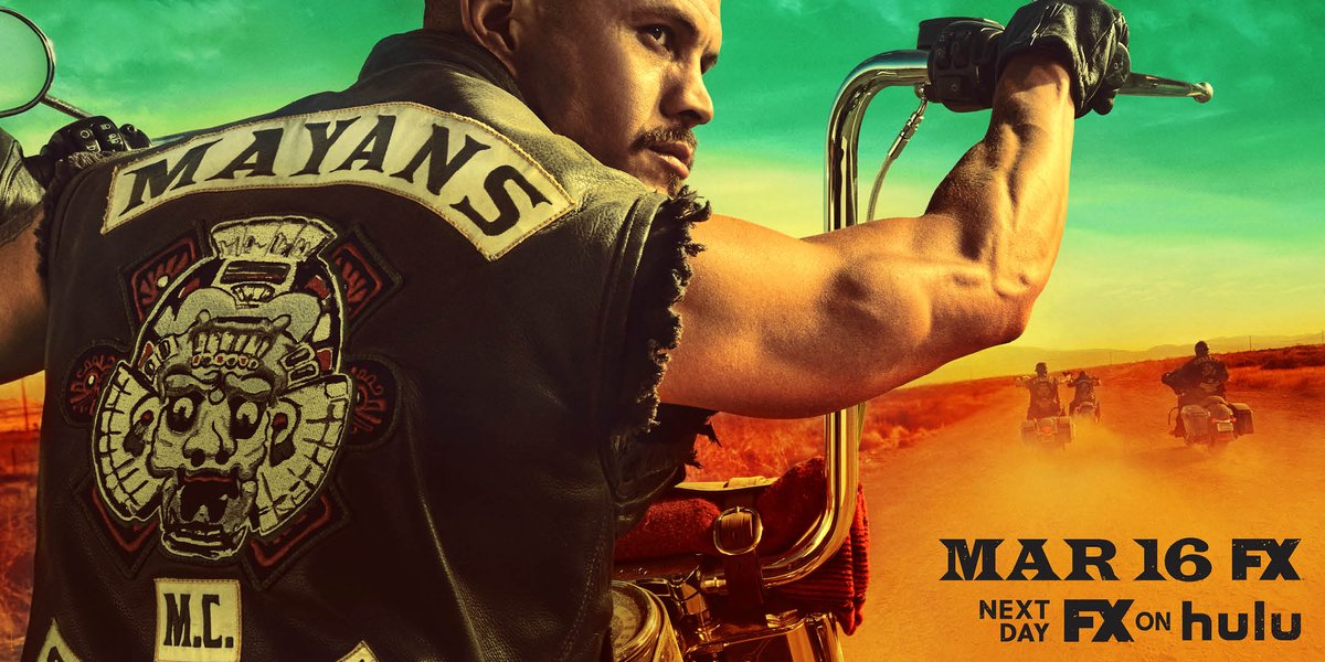 the_la_agency's tweet photo. Proceed with caution towards our latest for #MayansFX. https://t.co/iGMwhVri3E