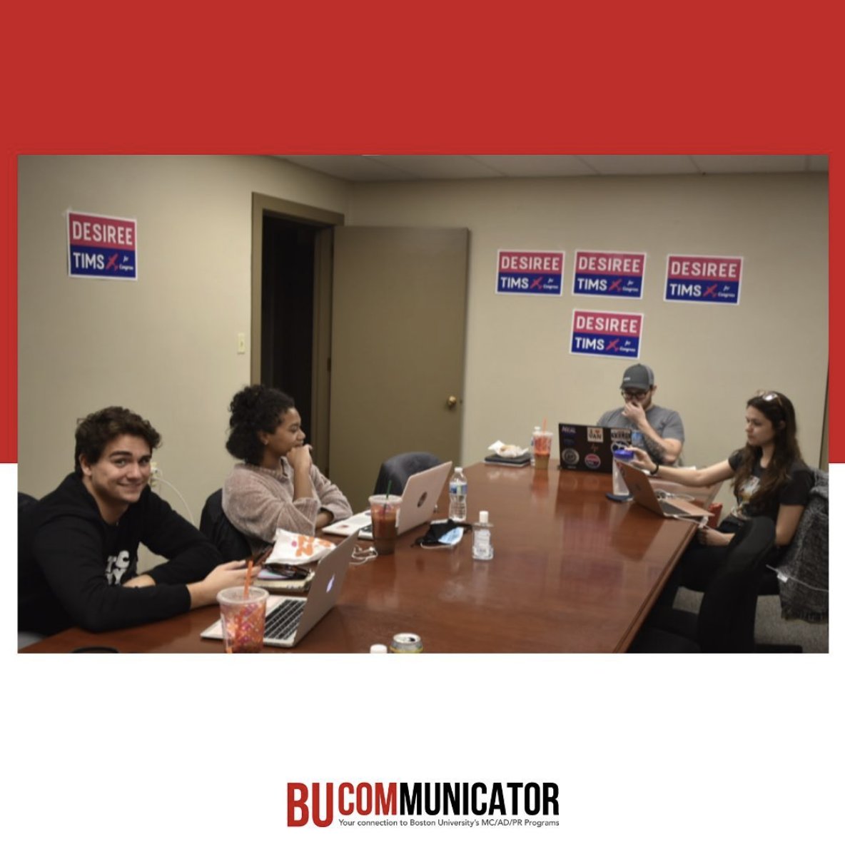 bucommunicator's tweet photo. Last year, Emma Amorose (COM ‘21) worked at Ohio as a field organizer on Desiree Tims's congressional campaign, while overcoming challenges that go with taking asynchronous classes as a PR master’s student.

Click the link to read about her experiences!: https://t.co/CBOOj6Dc4c https://t.co/N643b1SGHd