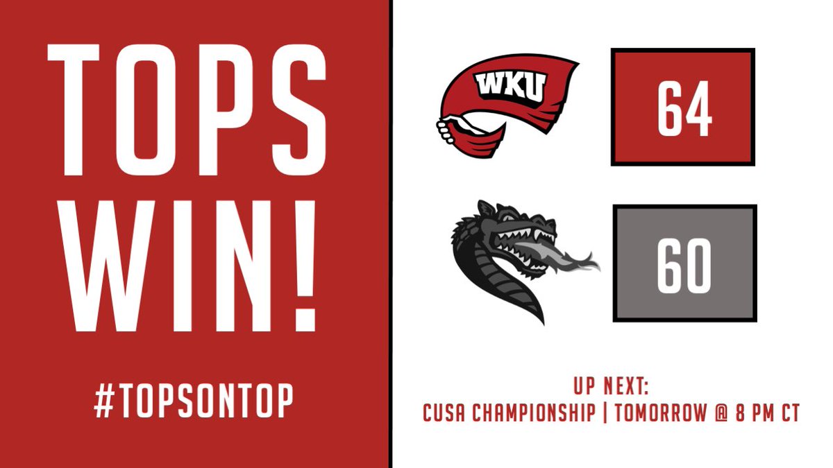 WKU IS HEADED TO THE CHAMPIONSHIP ‼️