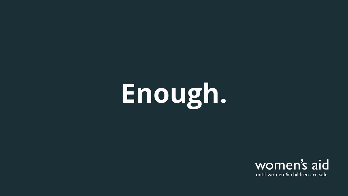 womensaid's tweet image. We will continue to support women, but it is time for everyone to join us. It is time for change. The time is NOW.

We need a world free of male violence against women &amp;amp; girls, and to achieve this, we must challenge #misogyny &amp;amp; inequality, wherever we see it.

#ReclaimTheStreets