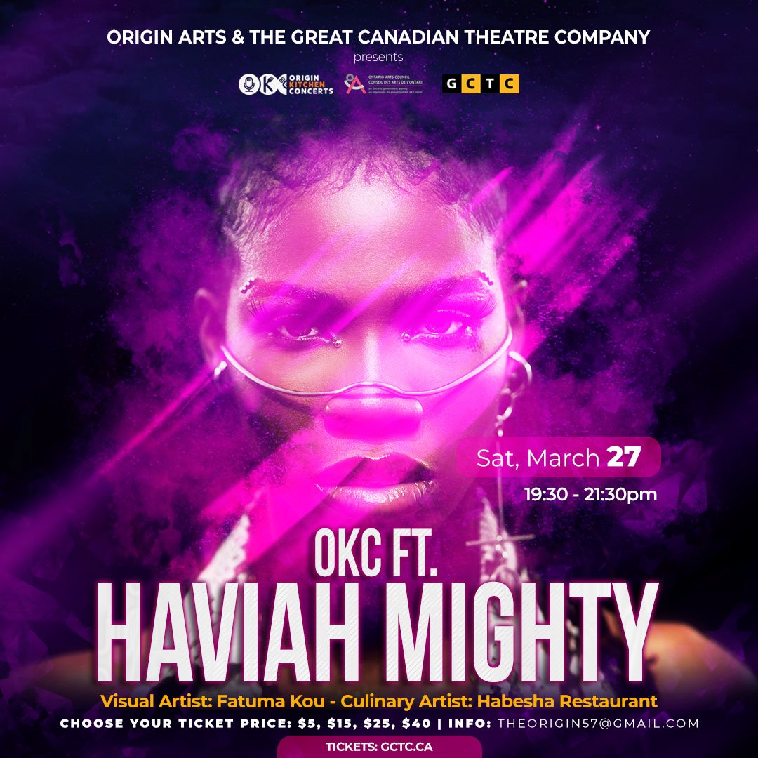 GCTCLive's tweet photo. Tickets are now on sale for @haviahmighty on March 27 with @theorigin57! This show is going to be amazing.

Pick your price: https://t.co/97R6mREyMB https://t.co/NEyI1nf5HW