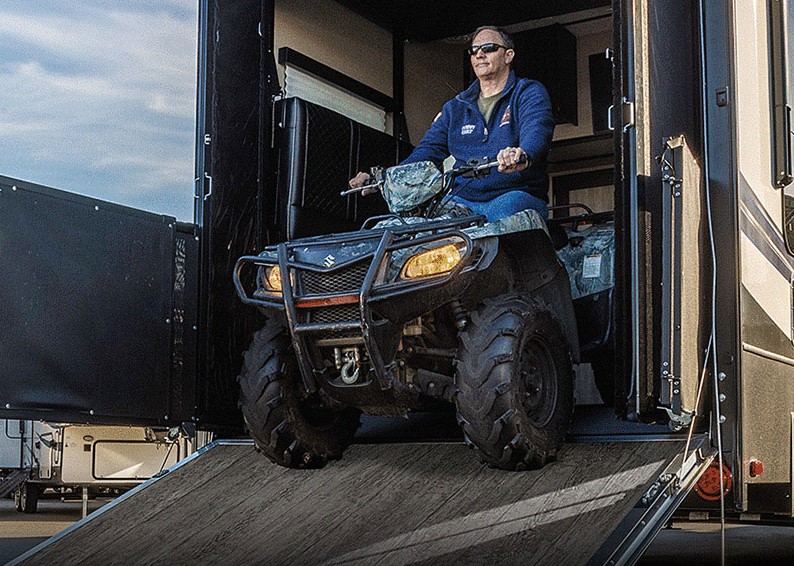 Our vinyl flooring is durable, waterproof, slip-resistant, long-lasting, and perfect for any RV needs you have! Start shopping on our website : ow.ly/JjJB50DXAvg #deckriterv #vinylflooring #rvlife