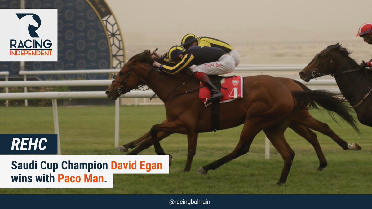 independent_bh's tweet photo. Saudi Cup Champion @DavidEgan99 wins for @AbdullaNass_  with Paco Man and breaks the heart of Sabreena.

#HorseRacing #Bahrain #REHC https://t.co/psQ4AIxGZN