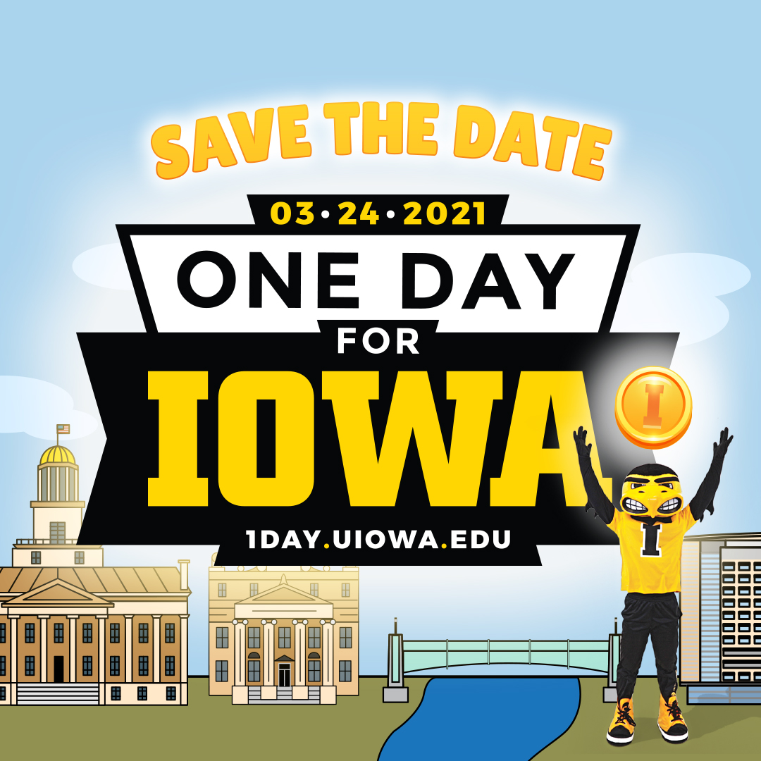 Writing at the Writing University begins with Rhetoric. Taken by almost all first-year students, Rhetoric focuses intensively on the development of student writers. Consider showing your support to Rhetoric on 1 Day for Iowa! 

#AlwaysaHawkeye #Hawkeyes #1DayforIowa #GoHawks
