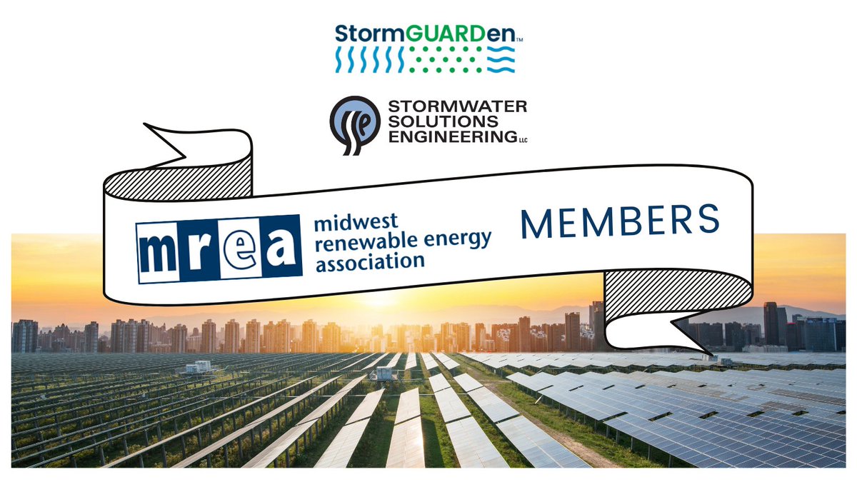 In an effort to promote synergy between the sustainability fields of solar and water, StormGUARDen has recently become a member of The Midwest Renewable Energy Association (MREA)!
Learn more about their mission, right here: bit.ly/3qxYG7G #MREA #MREAMembers #StormGUARDen