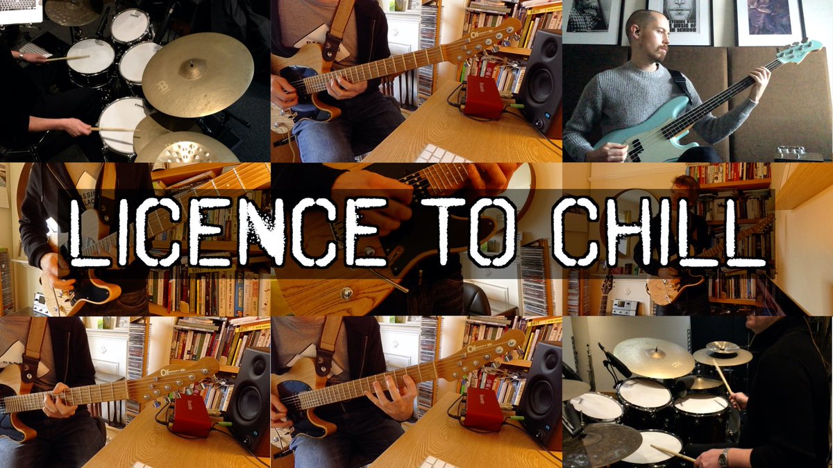 Tonight's the night! My new single 'Licence To Chill' premieres on YouTube at 8pm GMT - watch it here youtu.be/e3Cph6diqAM #NewMusic #musicvideo #guitarist