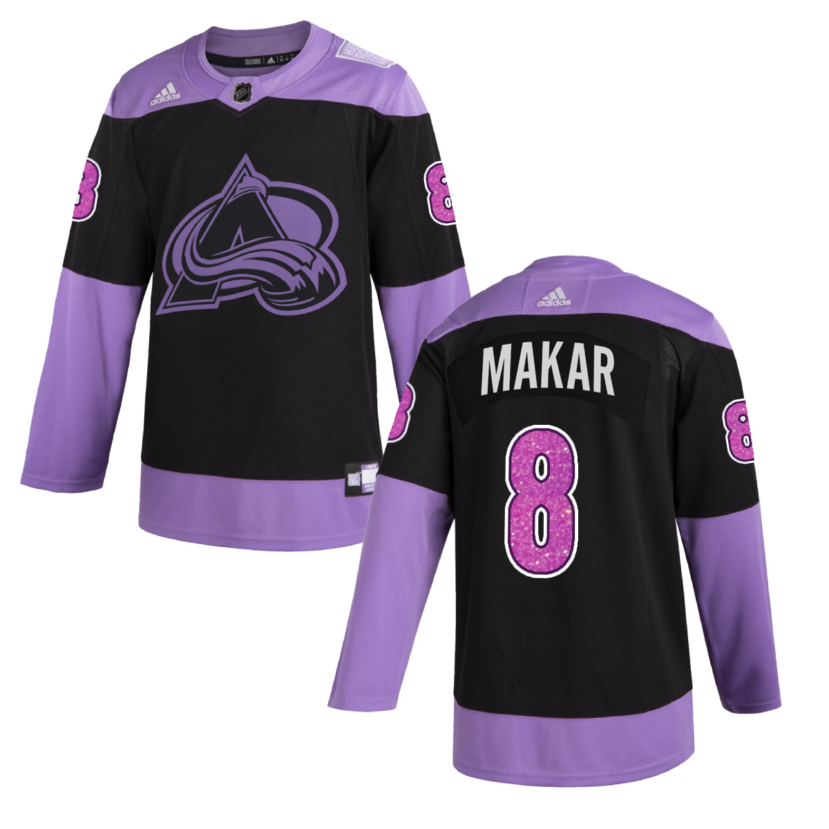 The Hockey Fights Cancer jerseys and - Colorado Avalanche