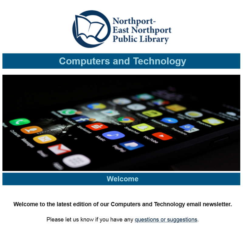 NENPL's tweet photo. Read our “Computers and Technology” newsletter: https://t.co/iK2s5EtL0Z
Featured book: “Google It: A History of Google," by Anna Crowley Redding. @AnnaRedding https://t.co/QakQGpI8bO
#NENPL
#Northport #EastNorthport #FortSalonga #Asharoken #EatonsNeck