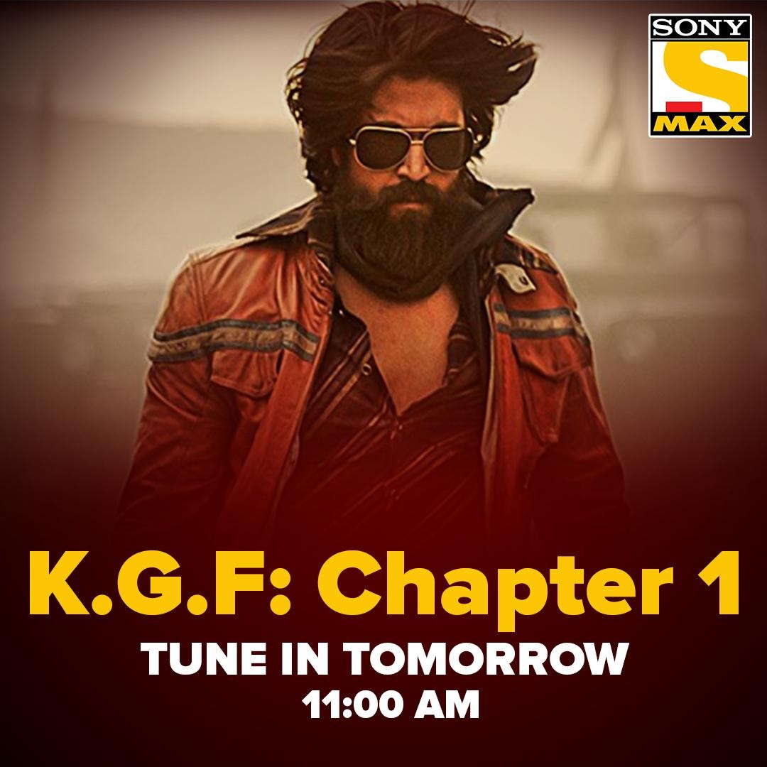 kgf chapter 1 on sony max