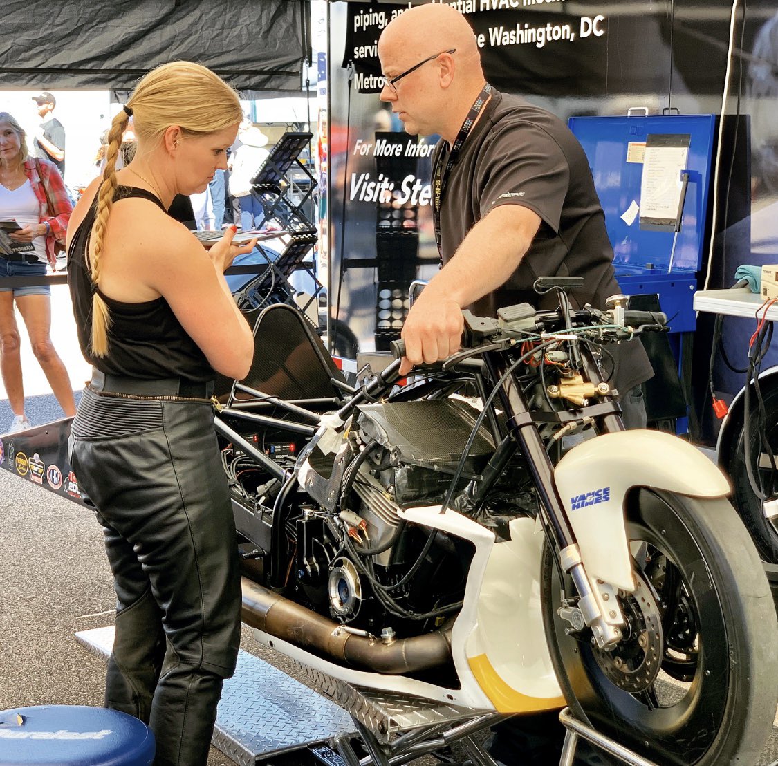 The #SteamfittersUALocal602 team is ready to take the track for Q1! The level of anticipation couldn’t be higher! #GatorNats #NHRApsm 

@hollyrockcustomsllc | @DENSOAutoParts | #MarCorConstruction | @prothings1 | @vansonleathers