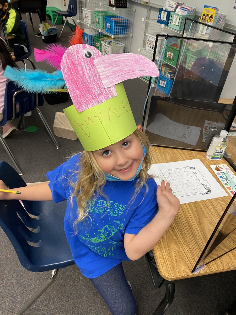 WildAboutFirst's tweet photo. Wrapped up our Rainforest Habitat Unit with rainforest centers! Toucan hats, rainforest bingo, coloring, tangram animals and word search. #firstgrade #WilkinsonRising #WilkinsonSCS https://t.co/A7NbzV5Swh