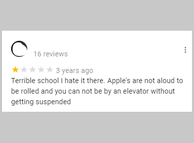 MidSchReviews's tweet photo. My school had no rules against apple rolling. #blessed https://t.co/Z69UP6cbJY