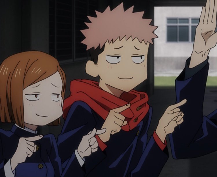 Yakira_9's tweet photo. These two never fail to make me laugh ❤️ #JujutsuKaisen https://t.co/cqGsEs0COG