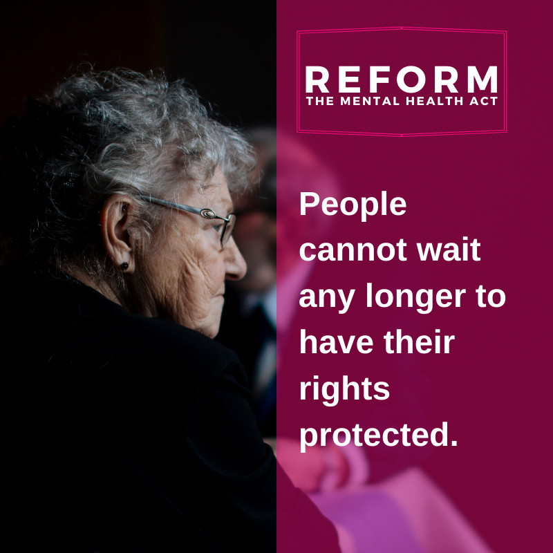 MHReform's tweet photo. In 2015, the Expert Review Group published 165 recommendations for changes to the Mental Health Act. 

Since then, just 2 of 165 changes have been made.

#ReformMHAct https://t.co/rWIhjGtn6h