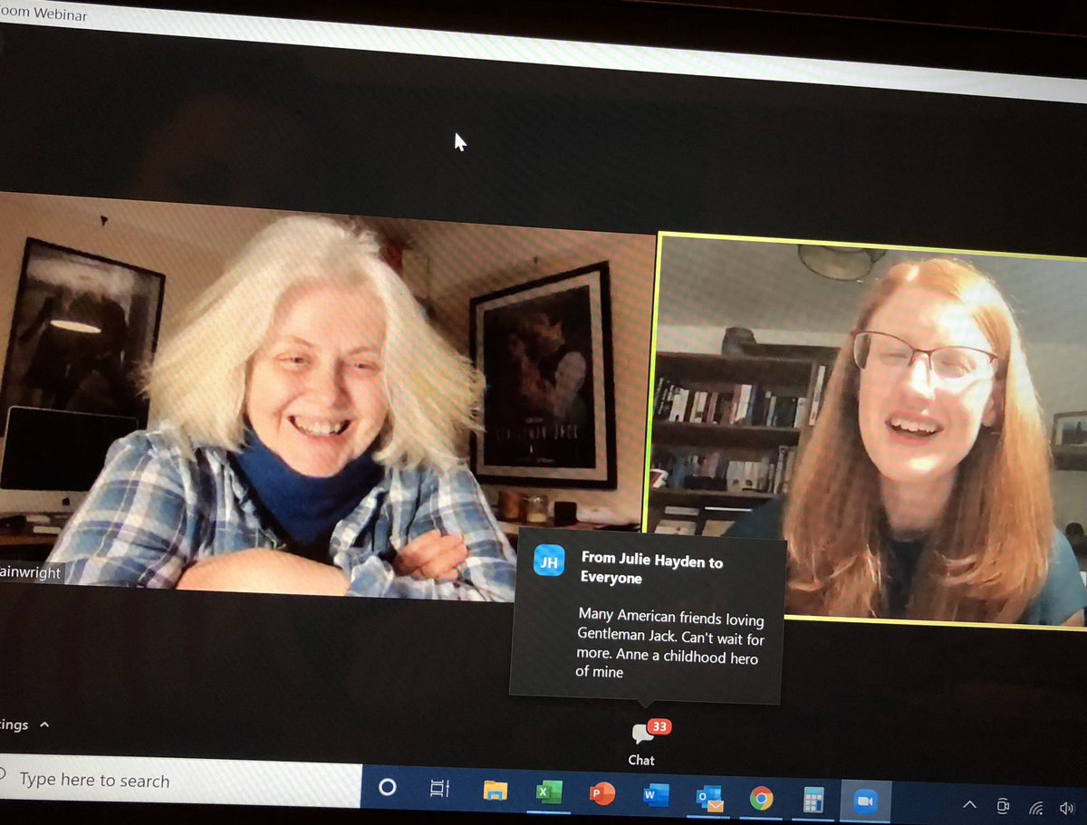 SkircoatGDirect's tweet photo. When Holly met Sally! Agreat interview online this evening. Really pleased to support the WomenCentre this evening at this ticketed online event.
#Callywood #Calderdale #fundraising #awareness @spiceyw @HollyLynch5 #annelister #halifax https://t.co/0IWIKrJymH