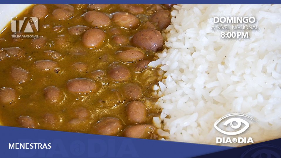 DiaaDiaEc's tweet photo. Hoy en #DomingodeDíaaDía: los secretos de las #menestras más tradicionales. Les esperamos solo por este domingo a las 8:00 p.m. a nivel nacional por @teleamazonasec https://t.co/KQN5EbMreC