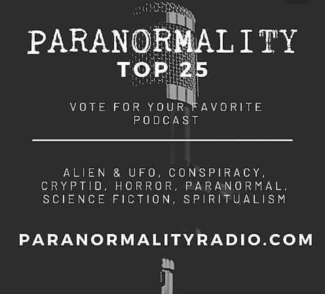 TheUnseenPara's tweet photo. Go vote for your favorite paranormal podcast! https://t.co/ScB6f64MBd