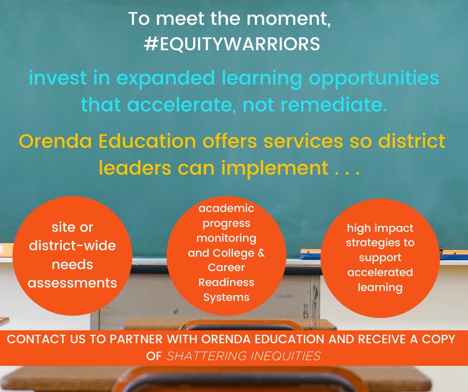 OrendaEd's tweet photo. Never before have districts been positioned to receive such high allocations of state & federal funding. Orenda Ed can help districts meet the moment & beyond, as 💰 is not the barrier to providing needed services for students & staff. Email genny@orendaed.org #ESSERii #CARESACT https://t.co/MADvGHN27i