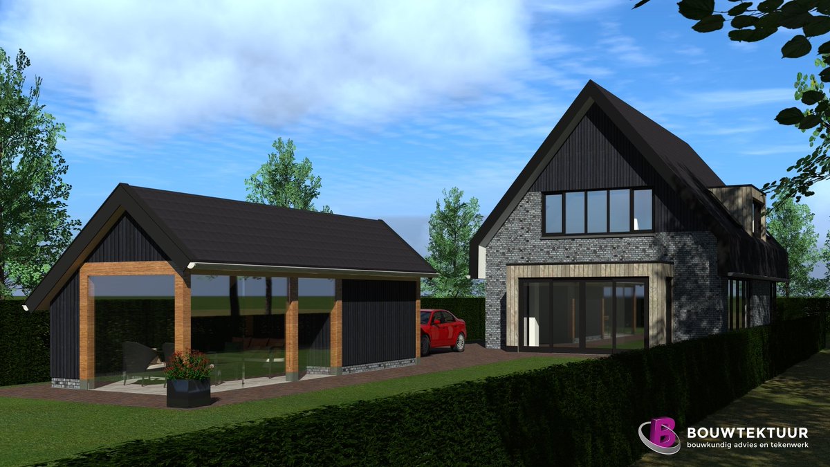 Eigentijdse woning...

Op het nieuwbouwplan Westerbouwlanden 
te Nieuwleusen wordt deze eigentijdse woning gebouwd.

Strakke gevelvlakken i.c.m. houten gevelbekleding, uitspringende elementen 
en glaspartijen.

Uitvoering:
Aannemersbedrijf Snijder BV