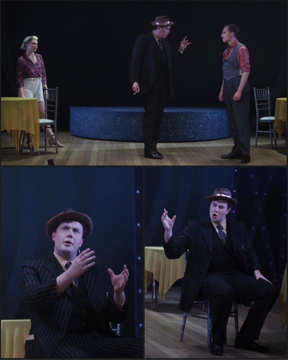 “Pal Joey was an incredible experience, I miss it so much and can’t wait to get back to performing in the future” - Joe Sutton (Current Second Year)