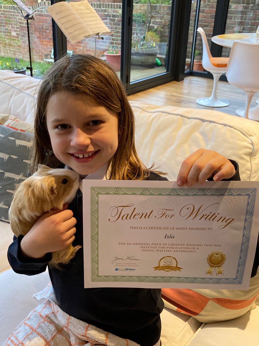 valleygardensnt's tweet image. Well done to Isla in 5ML who has been writing for pleasure. Her poem will feature in the Young Writer&apos;s publication: Peculiar Pets. Her poem is very apt to mark #BritishScienceWeek2021 too. #vgmsenglish