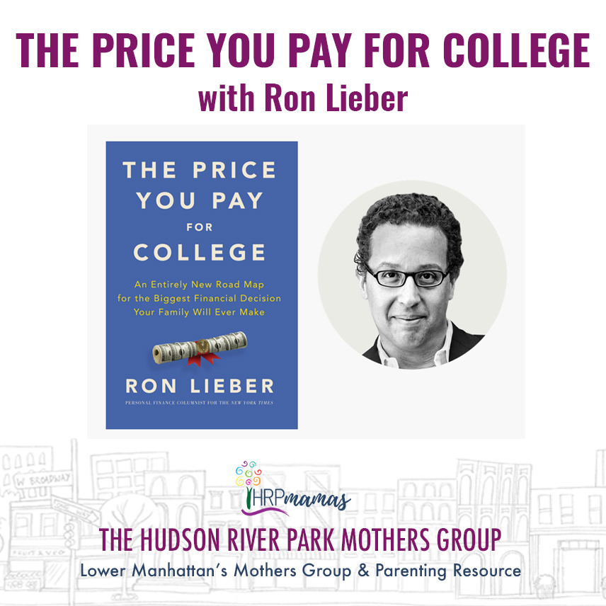 hrpmamas's tweet photo. We are thrilled to talk with @nytimes columnist and author @ronlieber about The Price You Pay for #College. Join us! Monday, 3/15, 8 - 9:30 pm. Register here: https://t.co/8hlPI9Am7k https://t.co/fDtJwmdC6b