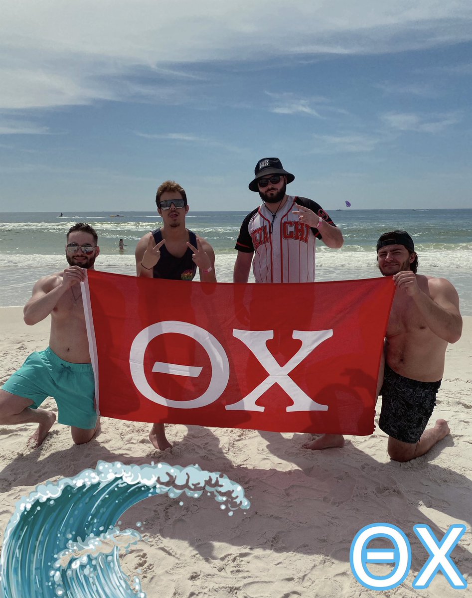 Theta Chi - White Cap🌊

The next chapter of Theta Chi - Toledo has started, with the brand of White Cap. Keep up with our socials for different events, shows, and fun things we will be doing.

Also check out our brothers who made it down to PCB for a little spring break