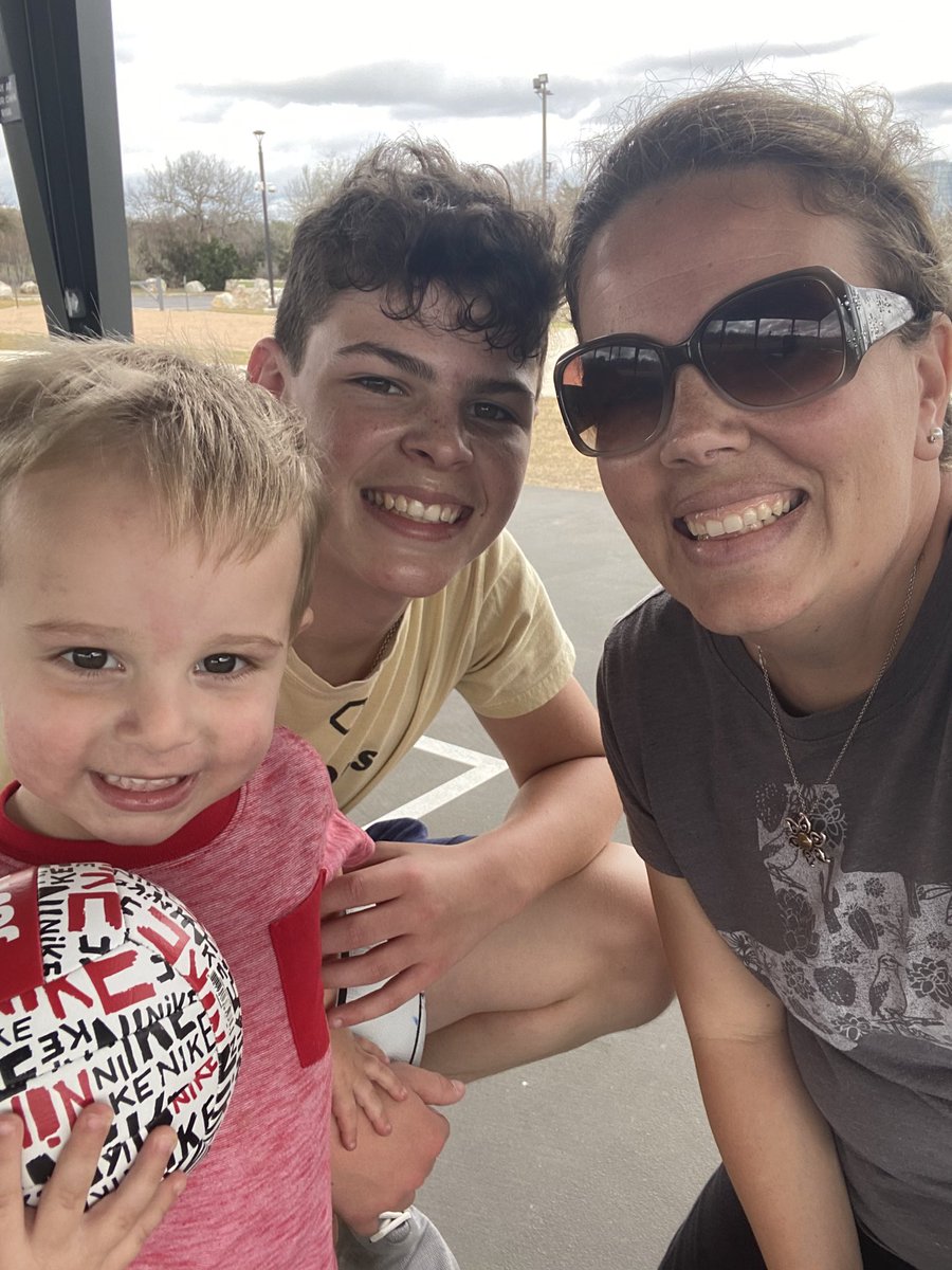 _amanda_g_'s tweet photo. Thank you @CBCSocial for opening this park! It was our first time and we enjoyed it! The little one loved exploring and my middle one got beat in basketball by his momma in Jesus name!!! lol https://t.co/K40PSyFgcF