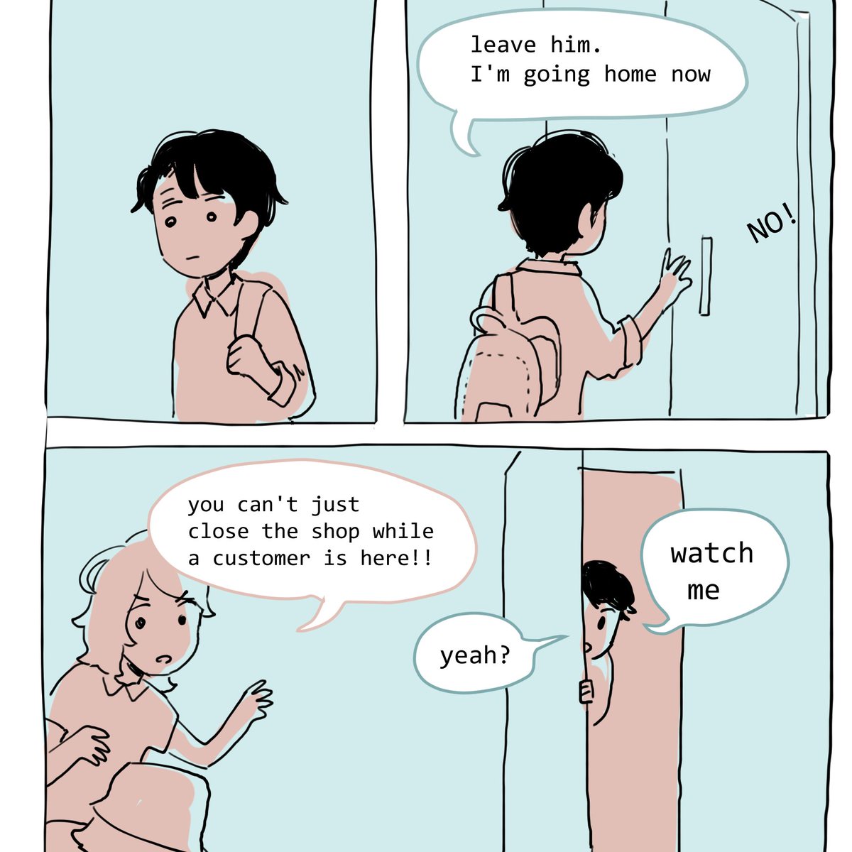 i have a few more pages of this comic done and i'm still debating on the best platform to post it on ?