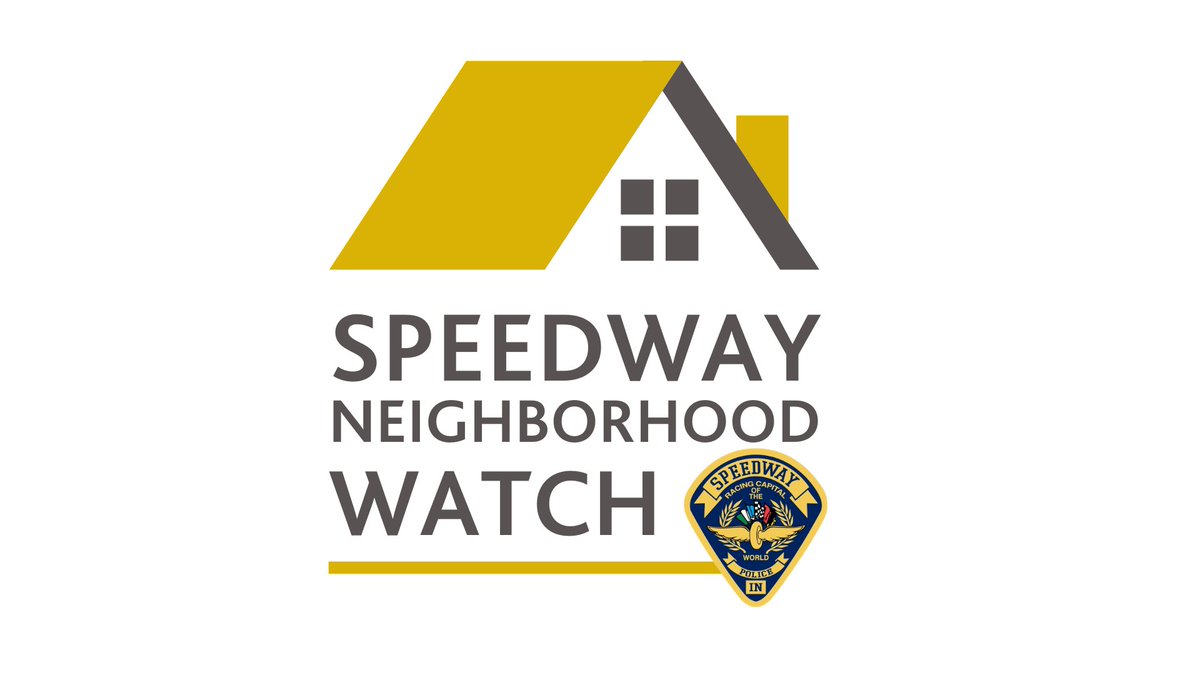 Speedway_IN's tweet photo. The @SpeedwayPD will host a Neighborhood Watch Meeting on 3/23/21. The meeting will be held virtually over Zoom at 6PM. In attendance will be representatives from @Brixmor, owners of the Speedway Super Center. More info: https://t.co/tfkl276765 https://t.co/0TCSiMJpyV