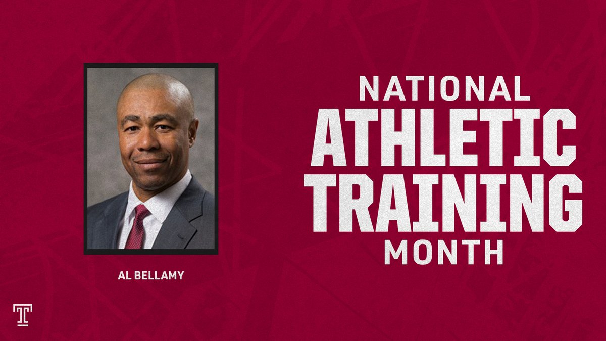 TempleOwls's tweet photo. Happy National Athletic Training Month to our Certified Athletic Trainers! 

Led by Director of Athletic Training Al Bellamy, the guys shown below help keep our @Temple_FB student-athletes safe and healthy! 💪 https://t.co/s1psUA0vg2