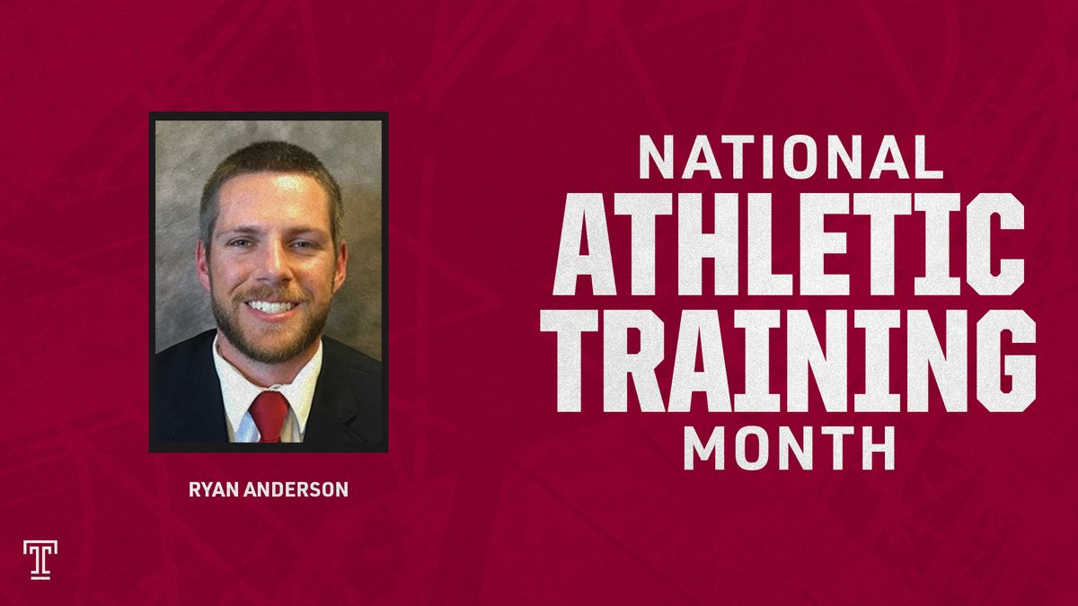 TempleOwls's tweet photo. Happy National Athletic Training Month to our Certified Athletic Trainers! 

Led by Director of Athletic Training Al Bellamy, the guys shown below help keep our @Temple_FB student-athletes safe and healthy! 💪 https://t.co/s1psUA0vg2