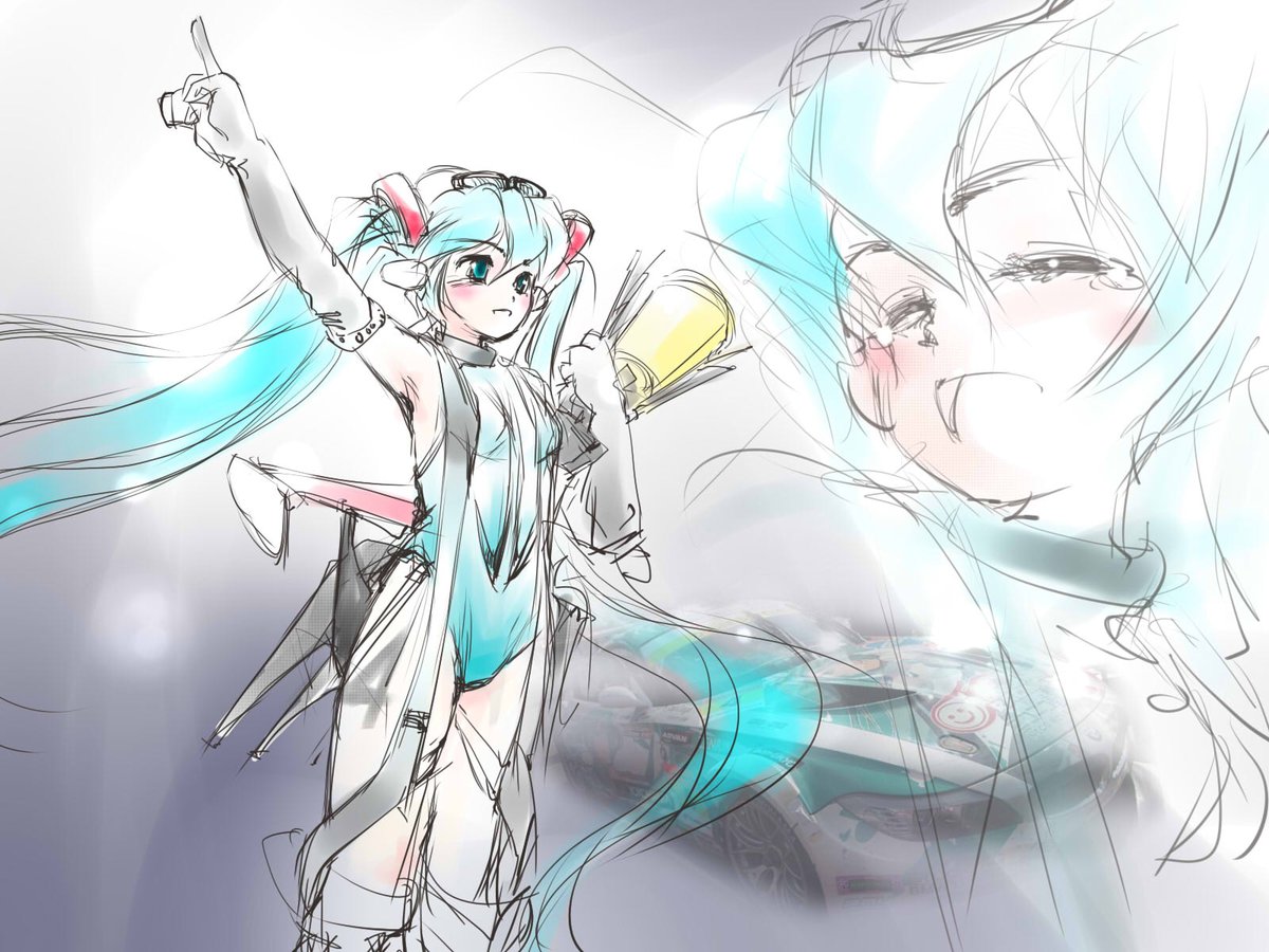 ねえねえ やっぱいいと思わない 車擬人化でgtとかドリフトとか オーナーズカップ フミよ 車 バイク擬人化絵描きのイラスト