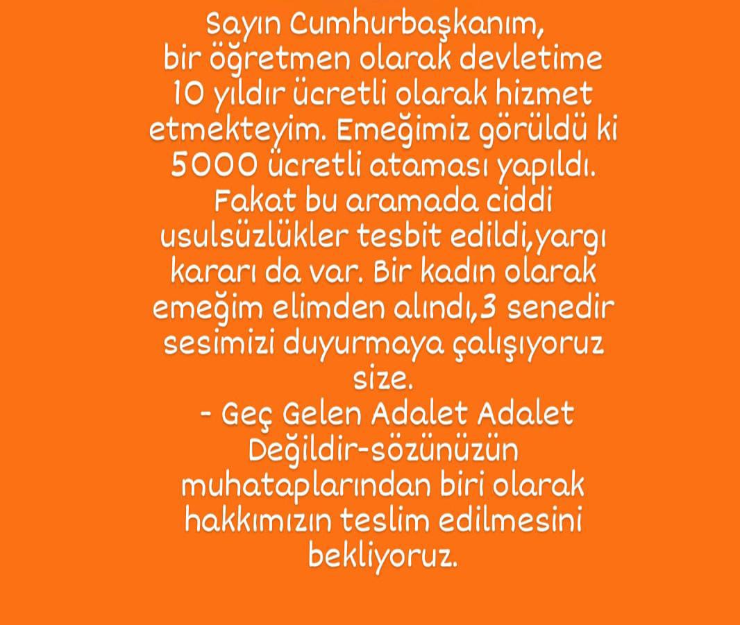 #920ninHakkınıTeslimEtMEB
<a href="/RTErdogan/">Recep Tayyip Erdoğan</a> 
<a href="/ziyaselcuk/">Ziya Selçuk</a>  
<a href="/lutfielvan/">Lütfi Elvan</a> 
<a href="/tcmeb/">Millî Eğitim Bakanlığı</a> 
<a href="/mebpgm/">Personel Genel Müdürlüğü</a>
<a href="/HMBakanligi/">T.C. Hazine ve Maliye Bakanlığı</a>
<a href="/omerinan06/">Ömer İNAN</a> 
<a href="/emrullahisler/">Emrullah İŞLER</a>
Lütfen 920 öğretmen atansın artık.