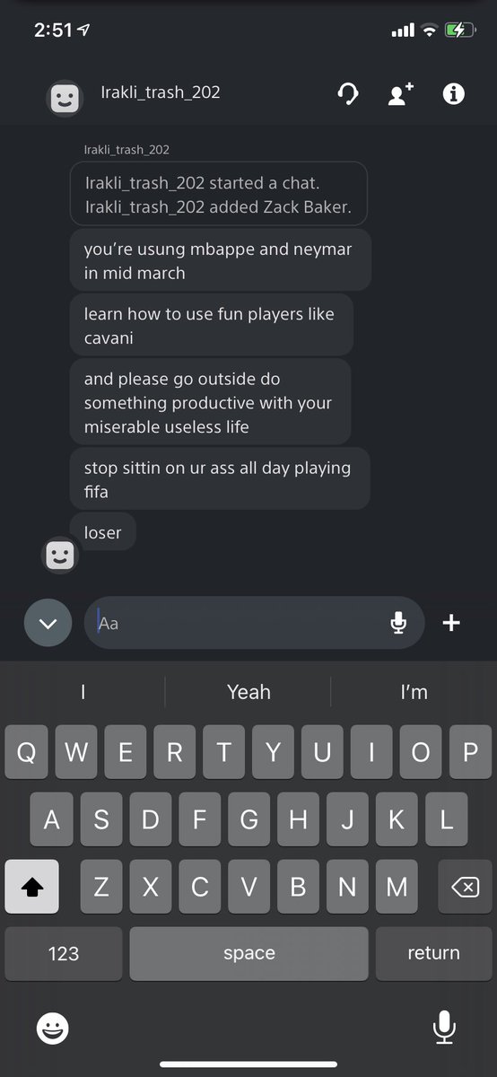 bakeddozen's tweet photo. Some kids can’t handle losing a video game lmao 😂 #Fifarage https://t.co/8WpvReLA6E
