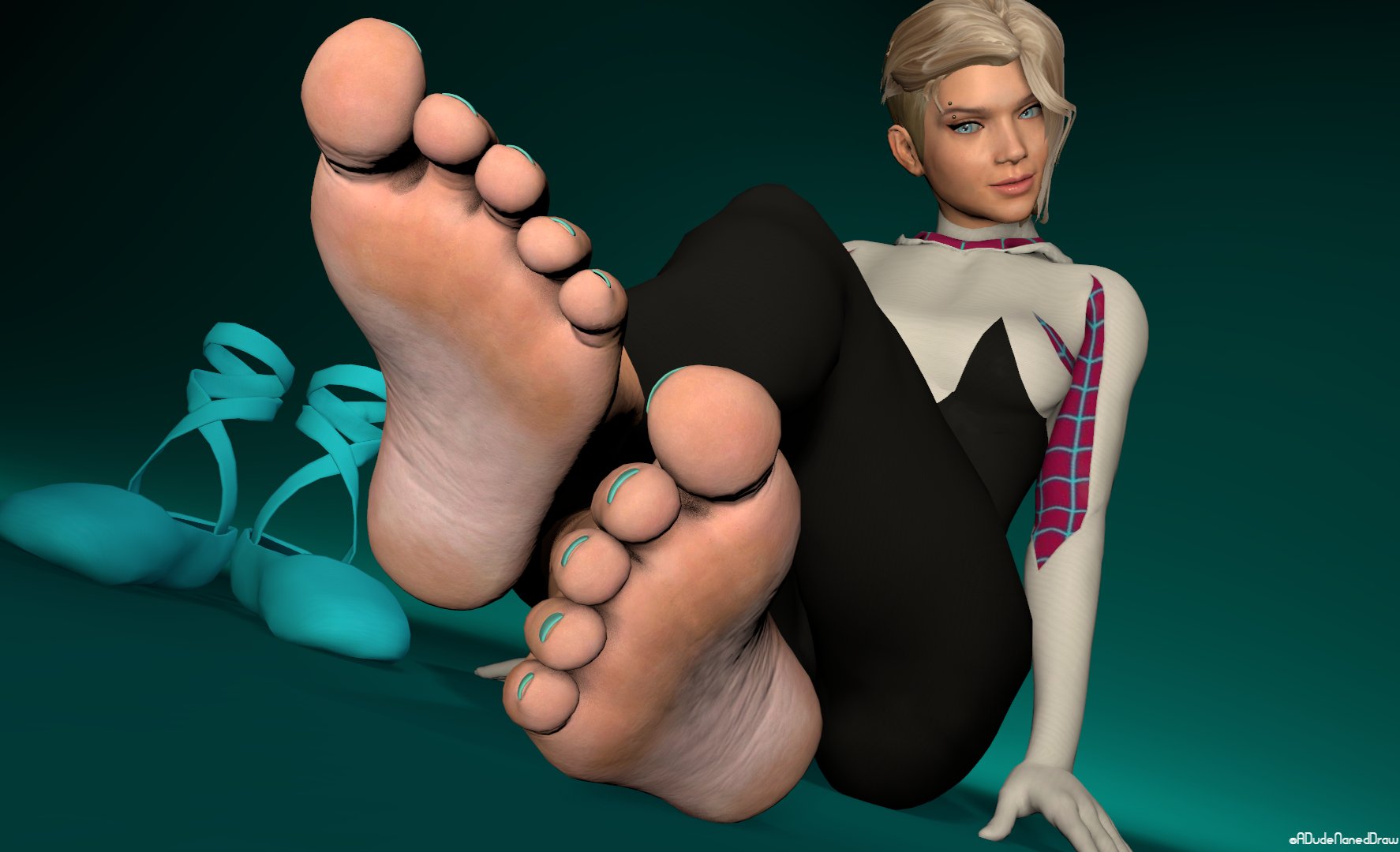 Mr.Draw 🔞 on Twitter: "Can't get enough of Spider-Gwen feets htt...