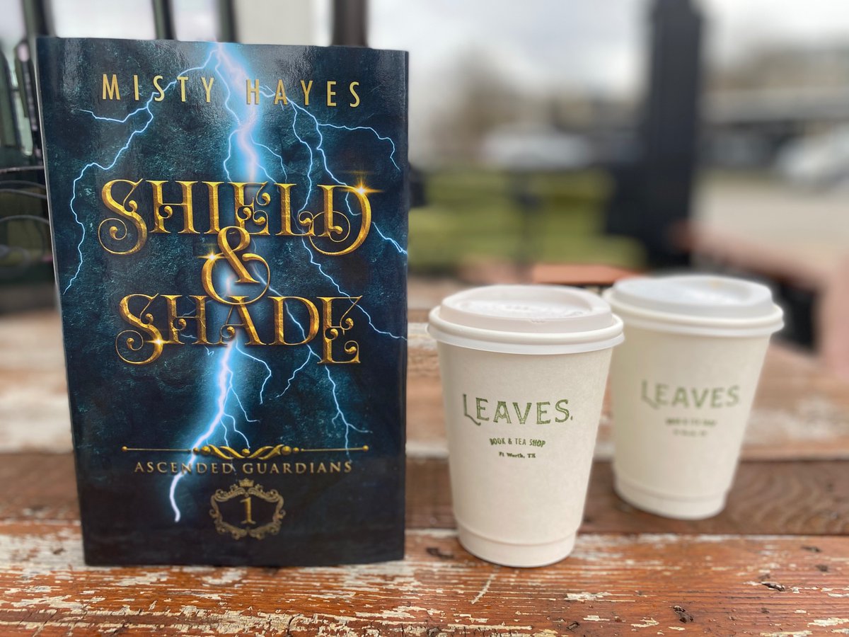 Have you gotten your signed hardcover copy of SHIELD &amp; SHADE yet? You can order it online through <a href="/leavesbooktea/">Leaves Book and Tea</a> or browse the shop with a hot or cold cup of the best tea you’ll ever try. 

leavesbookandteashop.com