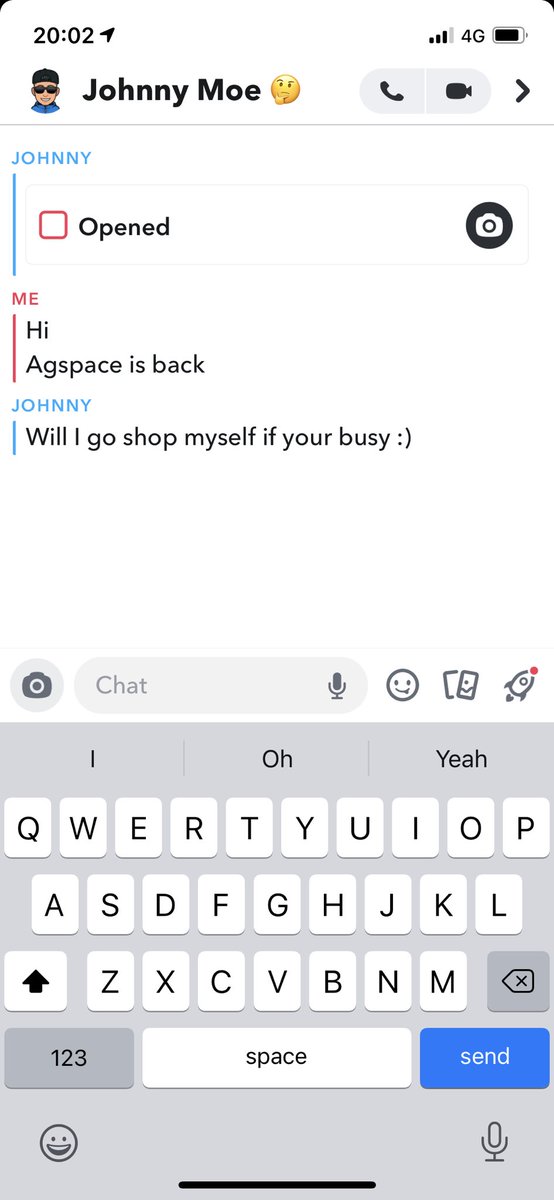 searedsha's tweet photo. screaming, my boyfriend knows how important #agspace is hahahahhaa https://t.co/TEYPiDnLvb