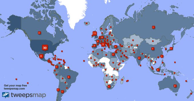 Special thank you to my 2973 new followers from USA, UK., Mexico, and more last week. https://t.co/8F82TKZZwc