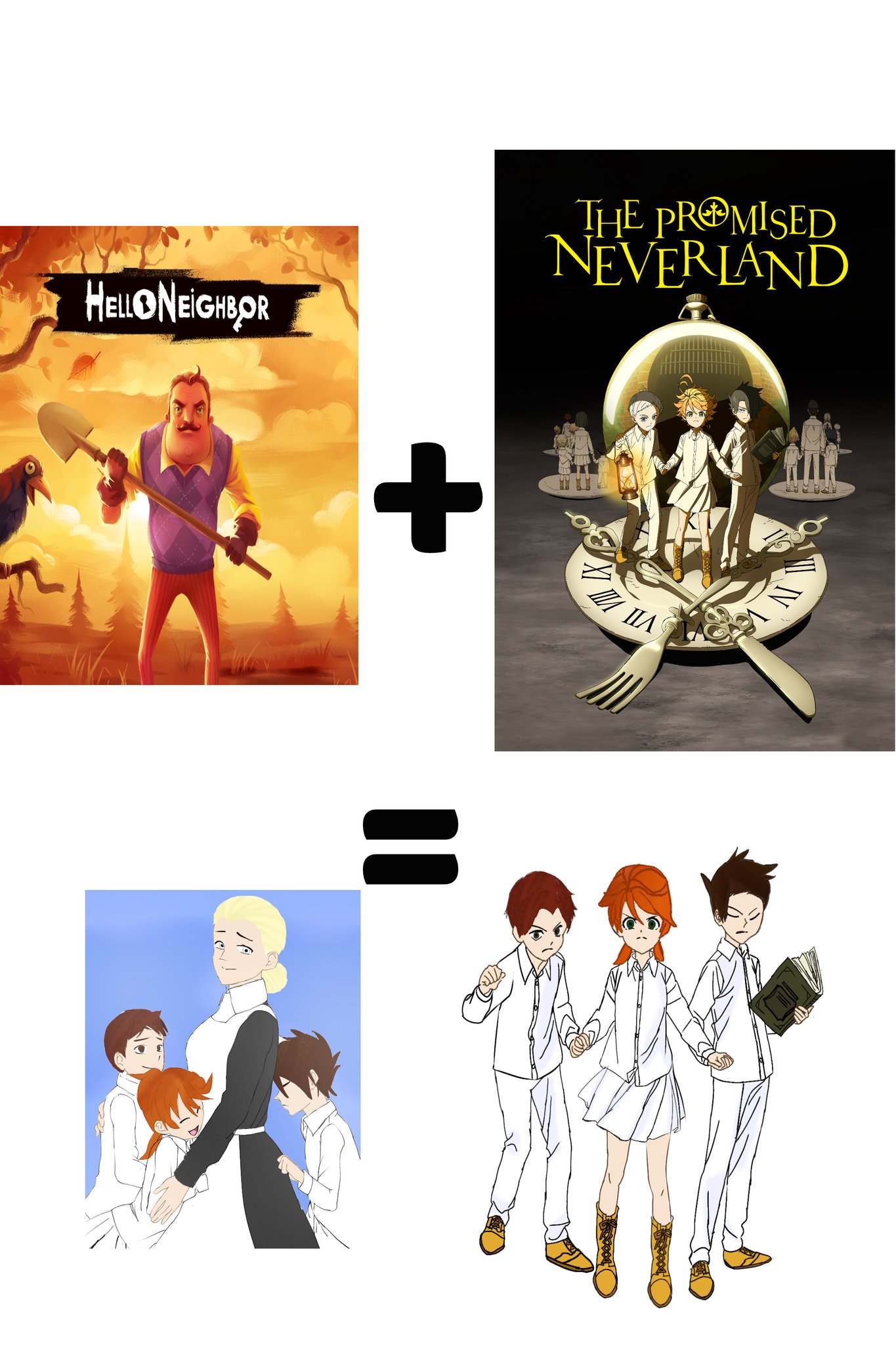 The Promised Neverland on X: The Promised Neverland anime