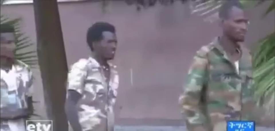 SamsonMichailo1's tweet photo. Recently surrendered TPLF soldiers in Samre , central tigray. Most of them dressed Eritrean military uniforms, manufactured in Almeda textiles factory. @NeaminZeleke @martinplaut @RAbdiAnalyst @wdavison10 @AFPAfrica @washingtonpost @VOAAfrica @BBCAfrica @jeffpropulsion https://t.co/jNcqMhpk8z