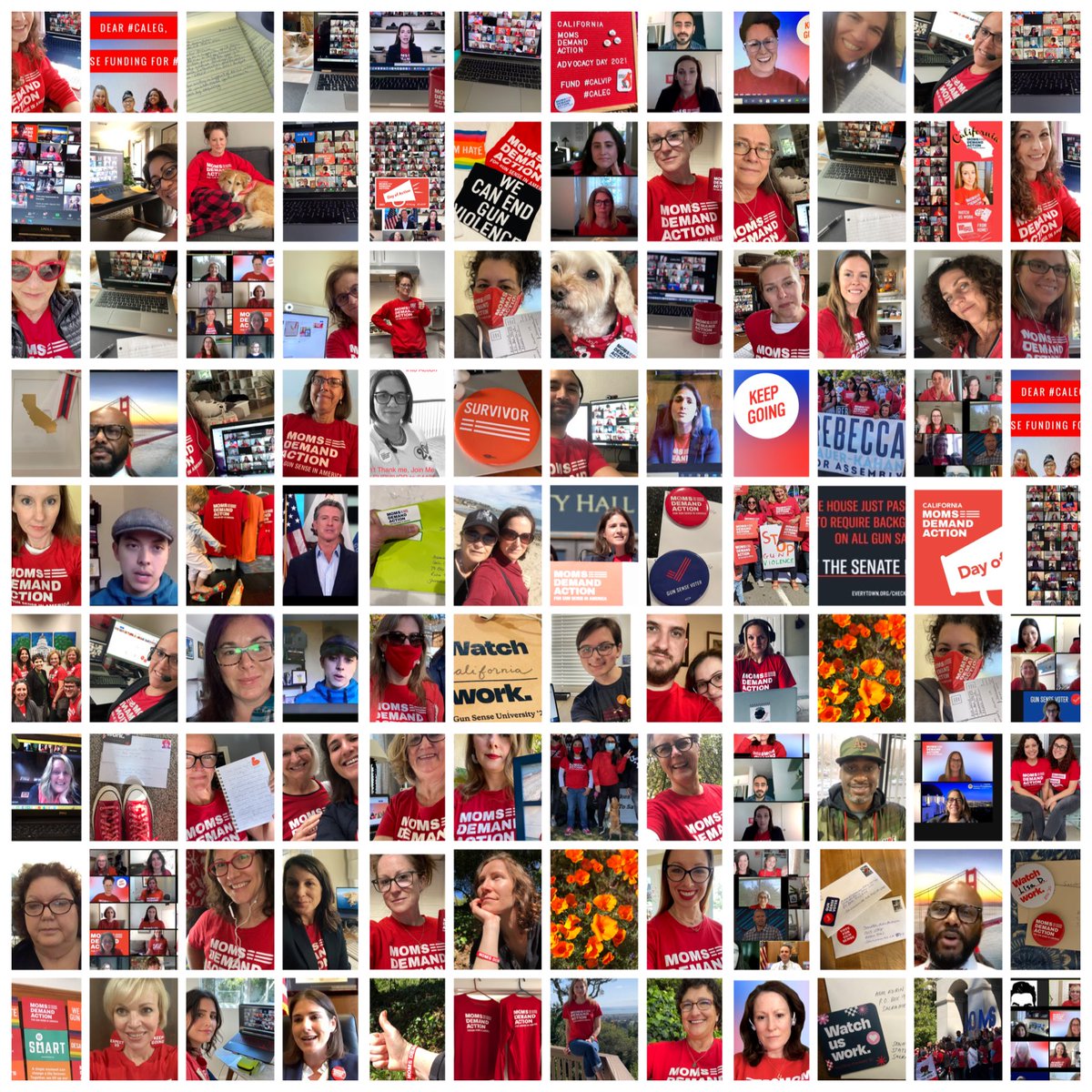 Grateful for all of the work this week by these amazing CA <a href="/MomsDemand/">Moms Demand Action</a> volunteers, survivors, activists and community partners. I’m truly in awe of the magnitude of compassion, commitment and drive I’ve witnessed. #CALVIP #CALeg #MomsAreEverywhere #expectus