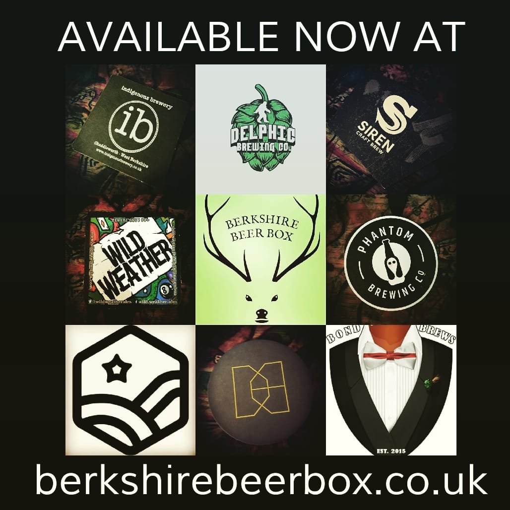March Berkshire Beer Box Breweries have been finalised
We have the mighty <a href="/indigenousbrew/">IndigenousBrewery</a> <a href="/delphicbrew/">Delphic Brewing Co.</a> <a href="/SirenCraftBrew/">Siren Craft Brew</a> <a href="/WildWeatherAles/">WildWeather</a> <a href="/PhantomBrewCo/">Phantom Brewing Co</a> <a href="/stardustbrewery/">Stardust Brewery</a> <a href="/DBBrewery/">Double-Barrelled</a> &amp; <a href="/bondbrews/">Bond Brews Ltd</a> representing our brilliant beer county this month 

available at berkshirebeerbox.co.uk