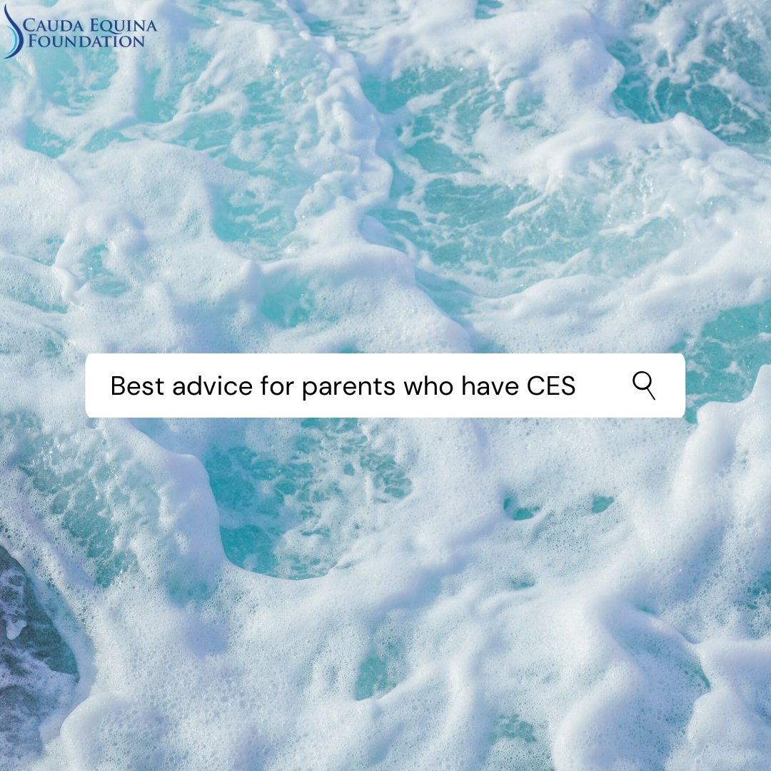 What is the best advice you have for parents who are new to CES? What about for those with CES who may be thinking of having or planning to have children in the future? 

#CaudaEquinaSyndrome #CaudaEquinaFoundation #CES #CESWarrior #CEF